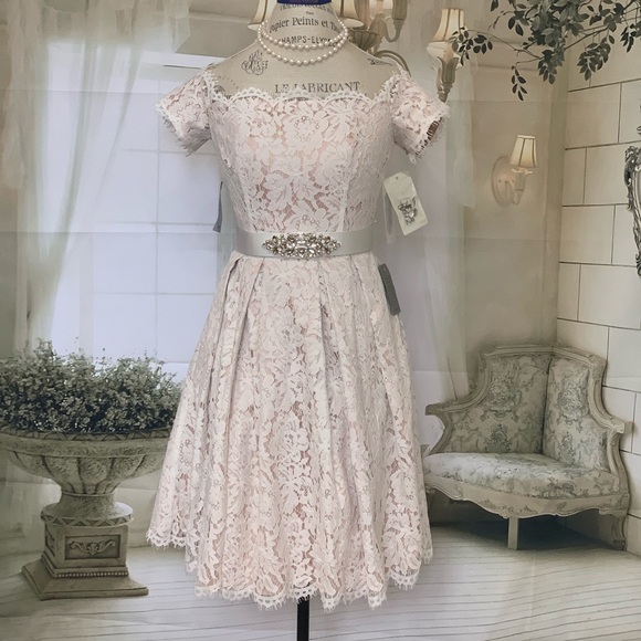 Eliza J Dresses & Skirts - Eliza J Fit & Flare Lace Dress NWT
